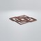 Ekena Millwork Small Norwood Decorative Fretwork Wood Wall Panels, Wood (Paint Grade), 11 3/8"W x 11 3/8"H x 3/8"T WALW12X12X0375NWDMF - alternate 2
